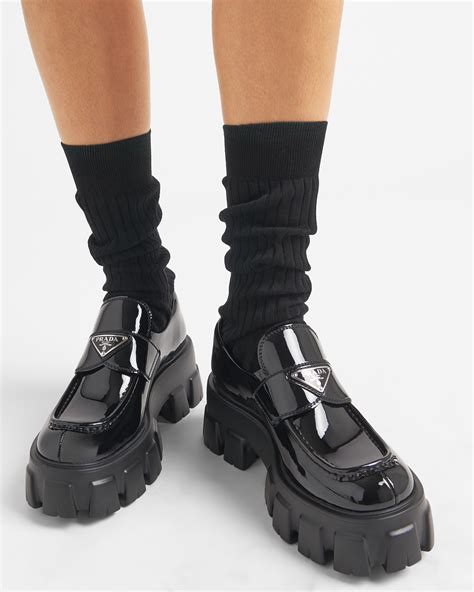 prada patent monolith